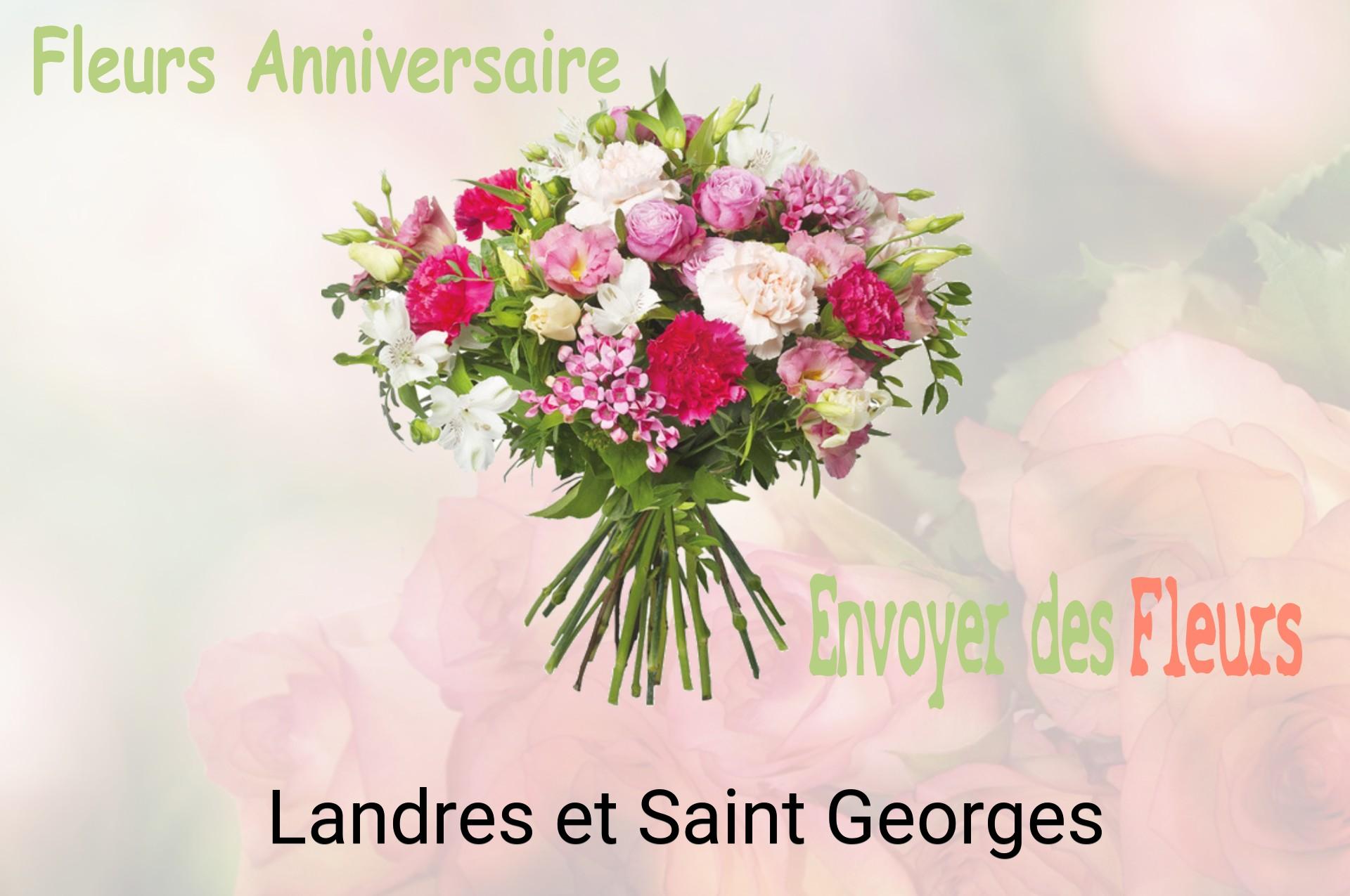 Bouquet de fleurs d’anniversaire livré à Landres-et-Saint-Georges
